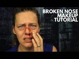 broken nose makeup tutorial special