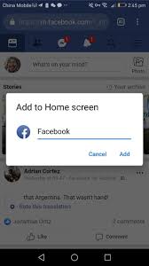Convert website to mobile app (android & ios) just submitting your website url. How To Make A Home Screen Icon That Opens The Facebook Website On Android Android Gadget Hacks