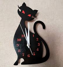 Cat Wall Clock Decorative Clock Clock