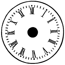Printable Clock Face Clip Art Clocks Printable Clock Graphics