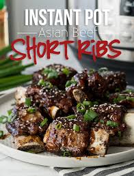 instant pot asian beef short ribs i