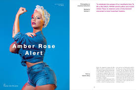 amber rose alert paper magazine