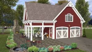 The entrance to the cabin is through the sheltered front porch and it leads directly into an open plan area and kitchen. 100 Garage Plans And Detached Garage Plans With Loft Or Apartment