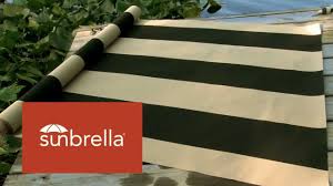 We're going to show you how to clean, protect and maintain your sunbrella fabrics. Video Of Sunbrella Manhattan Classic Awning Stripe Fabric 4789 0000 Youtube