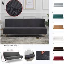 Thickened Sofa Bed Cover Solid Color