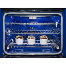 wall oven self cleaning with convection