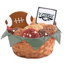 nfl philadelphia eagles cookie basket