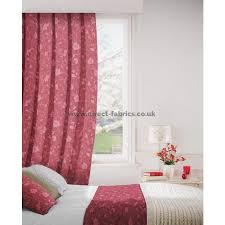 monaco 609 rose fire resistant curtains