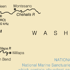 Map And Nautical Charts Of Toke Point Willapa Bay Wa Us