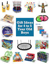 gift ideas for 4 and 5 year old boys