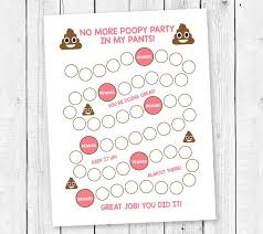 Potty Chart Printable Potty Chart For Kids Incentive Chart Reward Weekly Chart Behavior Chart Potty Chart For Girls Poopy Party Chart