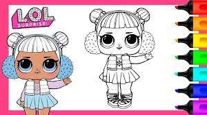 Sugar lol doll coloring pages see more. Coloring Snow Angel Lol Surprise Coloring Pages Youtube