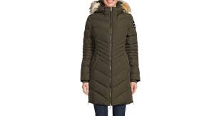 Pajar Queens Faux Fur Quilted Puffer