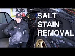 how to remove salt stains from carpets