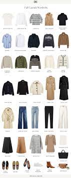 a clic fall capsule wardrobe