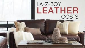 la z boy leather furniture cost