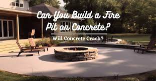 Can You Build A Fire Pit On Concrete