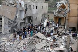 Image result for yemen destroyed