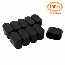 10pc oval rubber furniture foot table