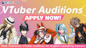 NIJISANJI EN launches VTuber Auditions | ANYCOLOR Inc.