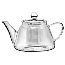 Duo Glass Teapot 500ml T Leaf T