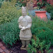 Chinese Terracotta Warrior Stone Garden
