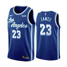 Check out los angeles lakers gear including lakers championship apparel from the official nba online store of canada. Los Angeles Lakers Lebron James Blue 2019 20 Classic Edition Jersey Los Angeles Lakers Basketball Jersey Lakers