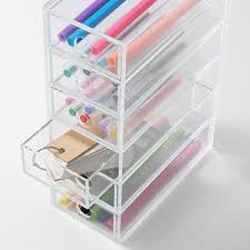 acrylic 6 drawer storage 無印良品 muji