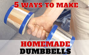 diy dumbbells make your own weights