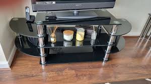 glass tv stand in newham london