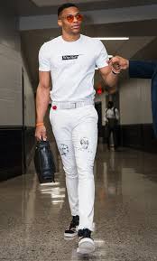 He is recognized as a top player of the team working alongside fellow teammates. Russell Westbrook S Wildest Weirdest And Most Stylish Pregame Fits Russell Westbrook Outfits Westbrook Outfits Westbrook Fashion