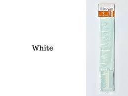 Diy Vinyl Growth Chart Ruler Decal Kit Large S White