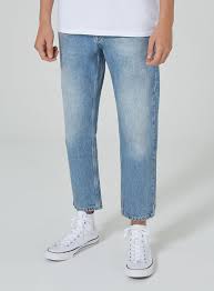 Light Wash Rigid Tapered Jeans Jeans Tapered Jeans Jean