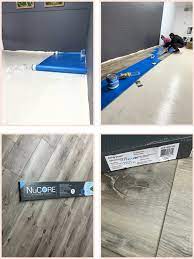 install a vinyl or laminate floor