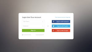 Here's what we found today. Facebook Twitter Google Login Page Psd Free Download