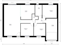 3 chambres modèle habitat concept 102 gi