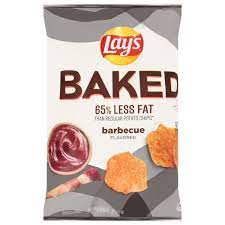 potato crisps barbecue flavored baked