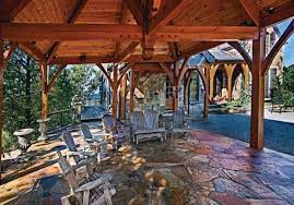 Outdoor Timber Frame Living Spaces