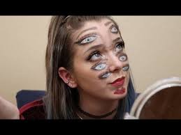 doing double vision makeup you