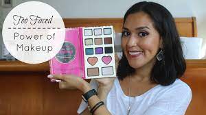 too faced power of makeup palette by