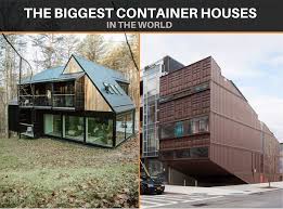 these 16 largest container houses are