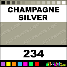 Champagne Silver Metallic Spray Foam And Styrofoam Paints