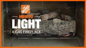 How to Light a Gas Fireplace - YouTube