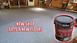 behr epoxy floor coating