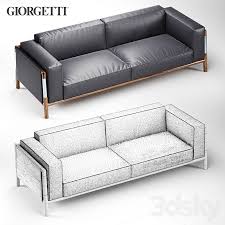 giorgetti urban sofa 3d model
