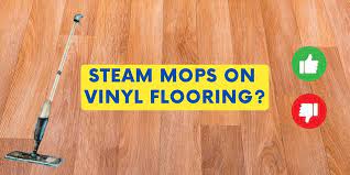 steam mops on vinyl flooring