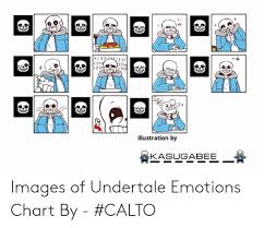 Illustration By Kasugabee Images Of Undertale Emotions Chart