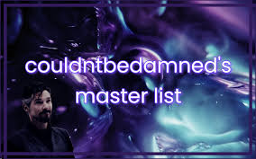 couldntbeed s master list