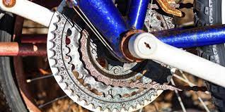 remove bicycle chain grease
