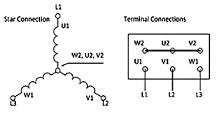 motor a star or wye connected